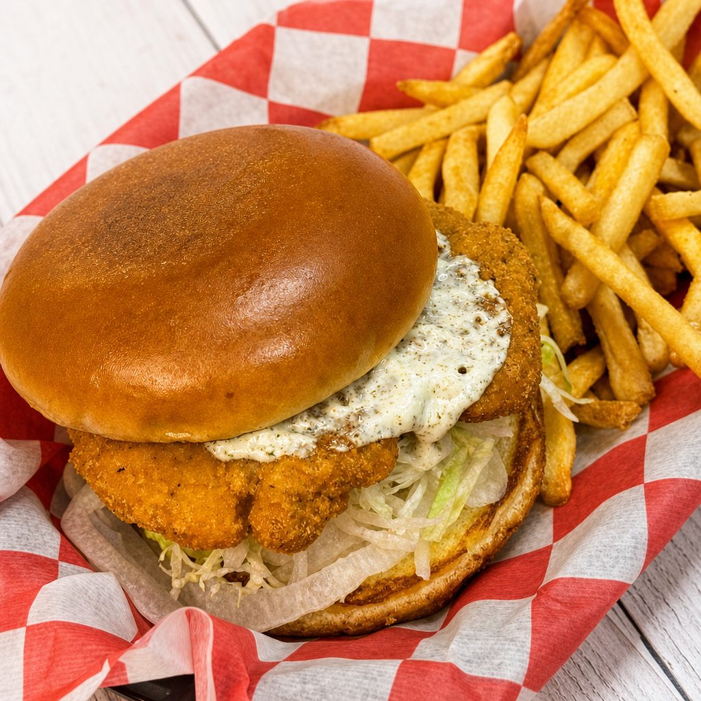 Classic Chicken Sandwich.