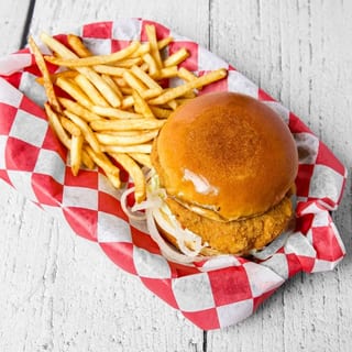 BBQ Chicken Smash Sandwich